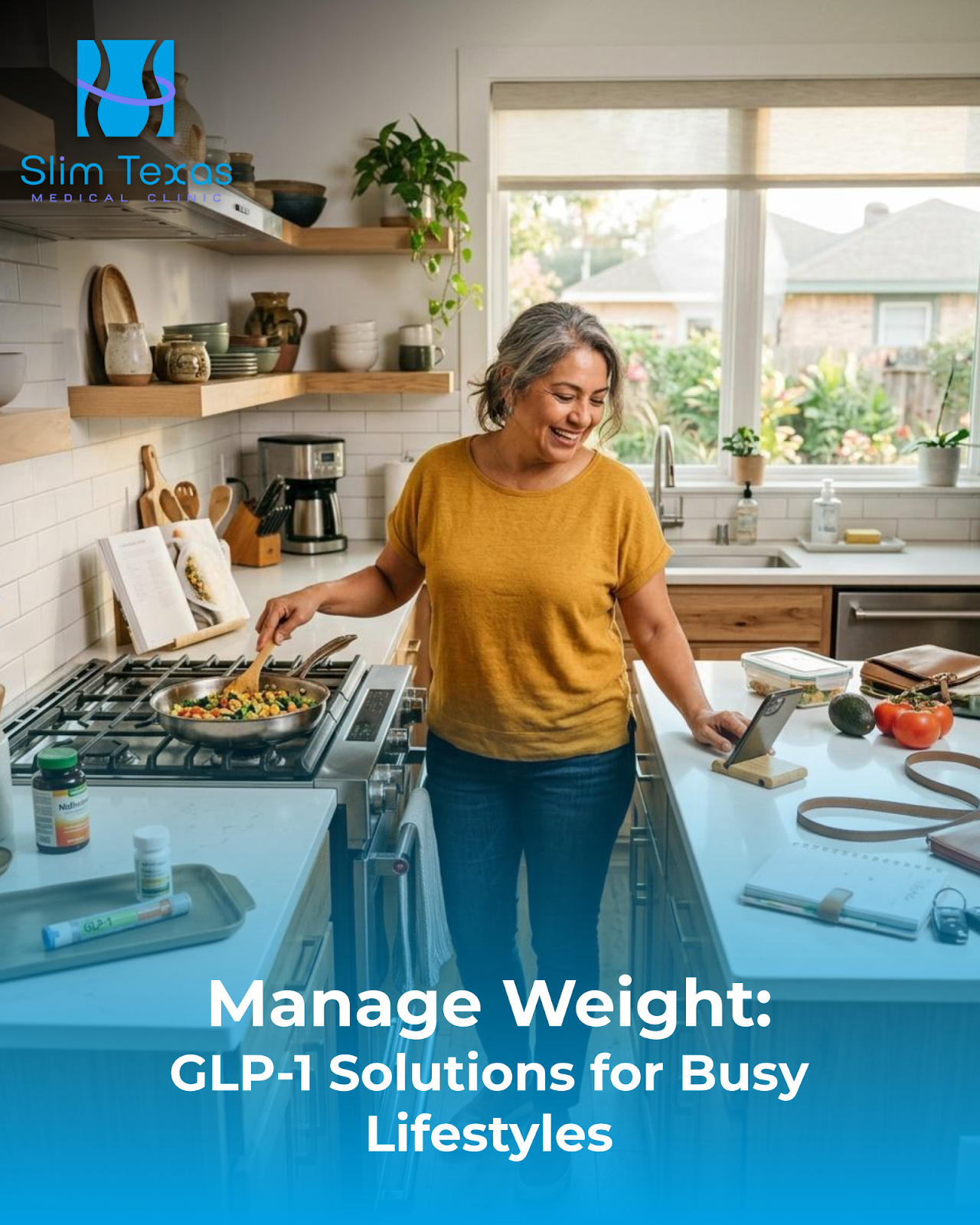 Manage Weight: GLP-1 Solutions for Busy Lifestyles