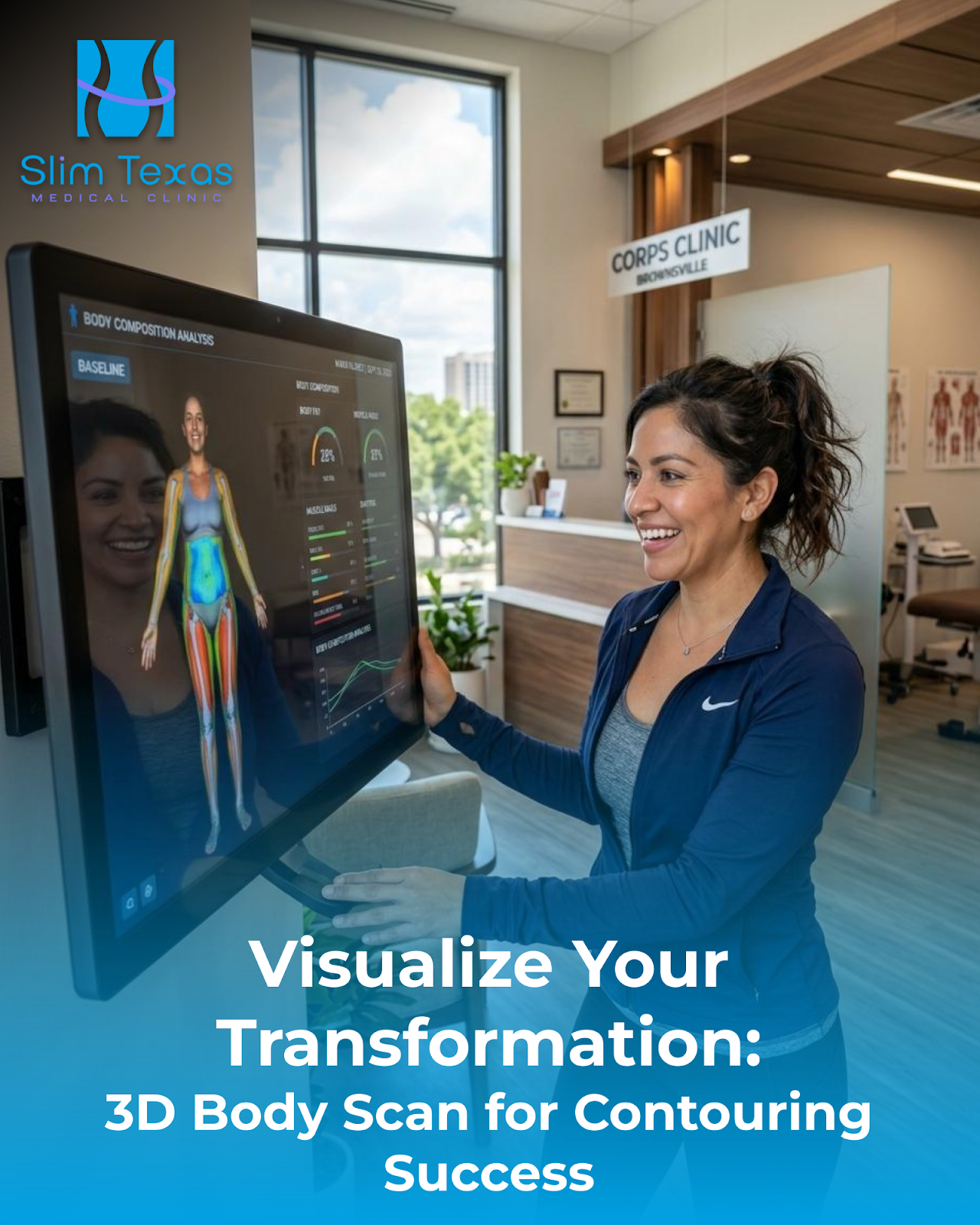 Visualize Your Transformation: 3D Body Scan for Contouring Success